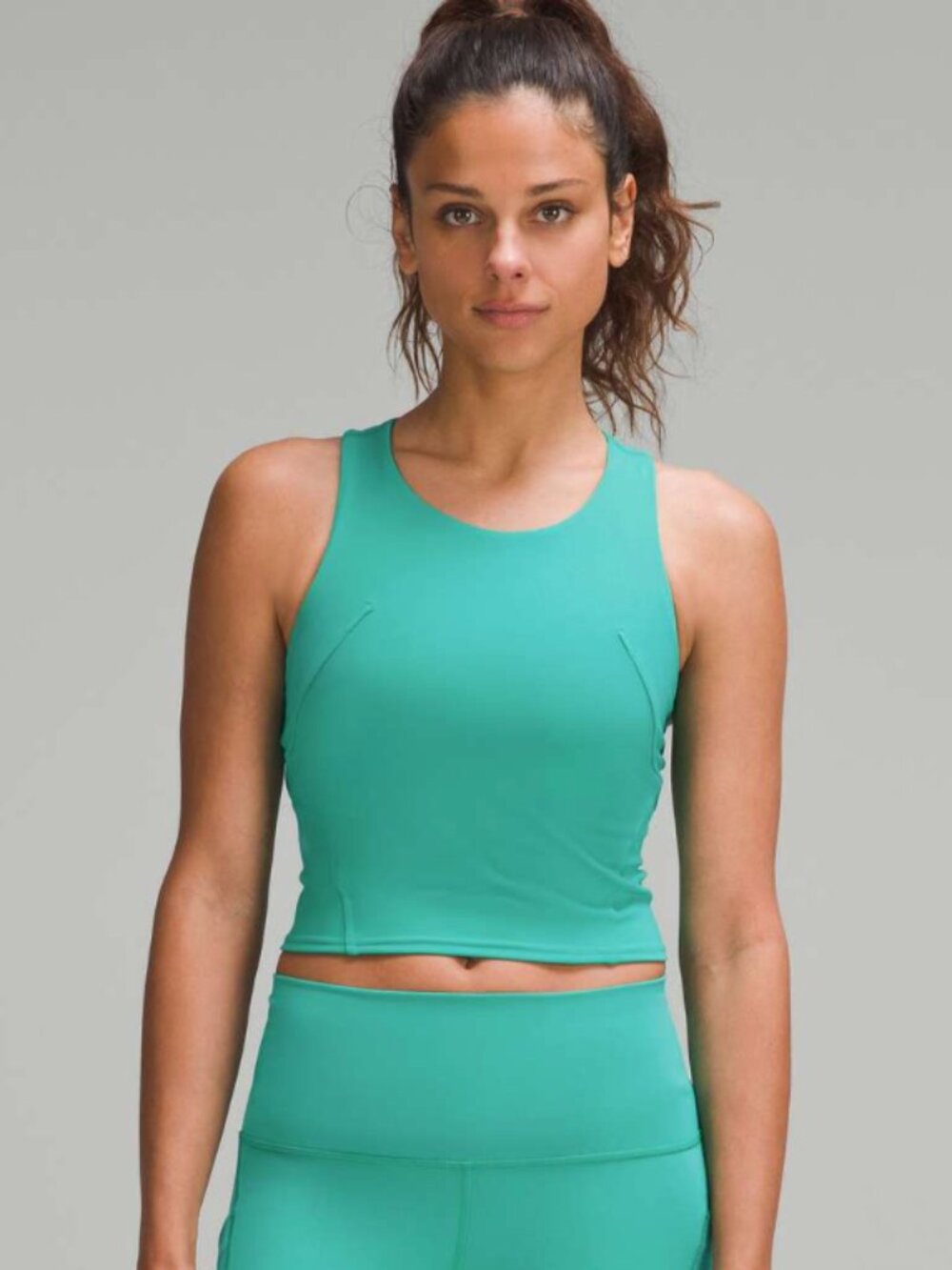 Lululemon Wunder Train Racerback Tank Top Kelly Green 10